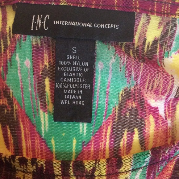 Cute INC Summer Sheer Top size S - Picture 9 of 10